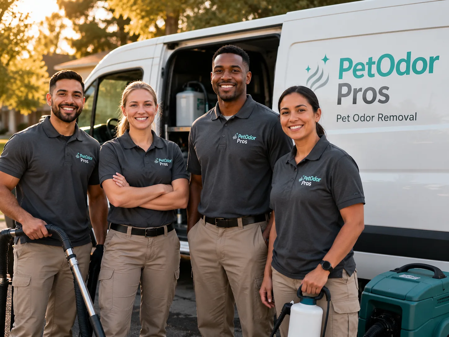 Pet Odor Removal team serving Fresno, CA